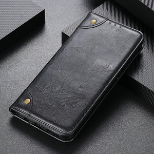 Magnetic Shockproof Luxury Leather Flip Case Cover for Oneplus 7 Pro