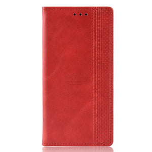 Vintage Slim Magnetic Wallet Leather Card Slot Flip Case for Oneplus 7 | 7 Pro