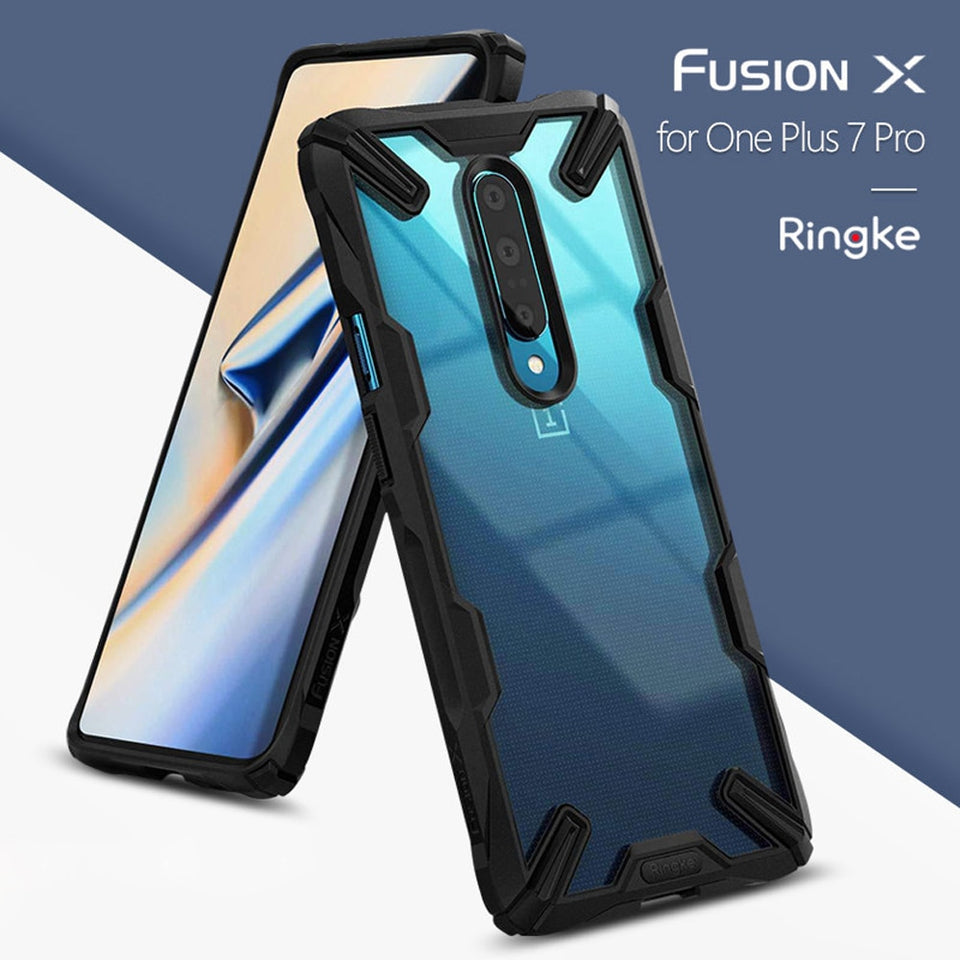 Ringke Hybrid Heavy, Duty Dual Layer Drop Protection Case & Back Cover for ONEPLUS 7 Pro