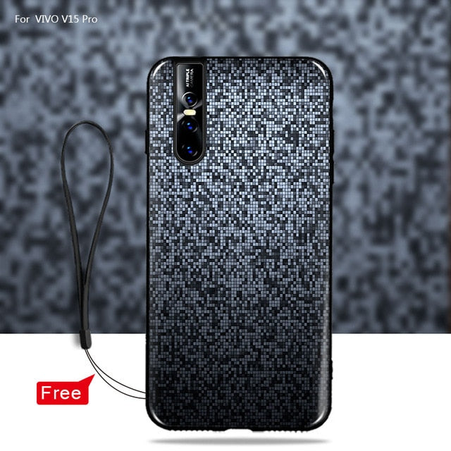 Multi-Pattern Luxury Soft Back Case Cover for Vivo V15 Pro