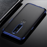 Electro Plating Silicone Shockproof Bumper Coloured Case For Oneplus 7 Pro, 7, 6, 6T