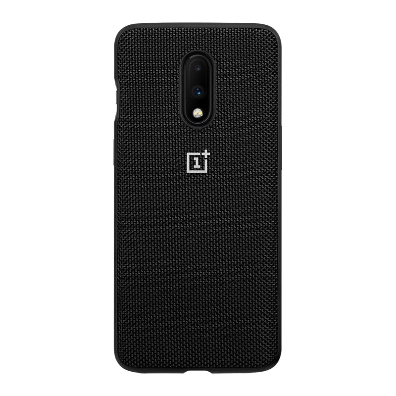 Original Box GM1915 Oneplus 7 Pro Case Original 100% official Stock Sandstone Kevlar Karbon Protection Back Cover