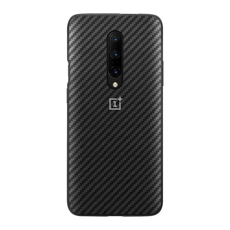 Original Box GM1915 Oneplus 7 Pro Case Original 100% official Stock Sandstone Kevlar Karbon Protection Back Cover