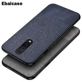 Cloth Fabric Silicone Soft Edge Protection Case for ONEPLUS 7 Pro, 7, 6T, 6