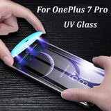 UV Light Full Glue Tempered Glass Screen Protector for ONEPLUS 7 Pro