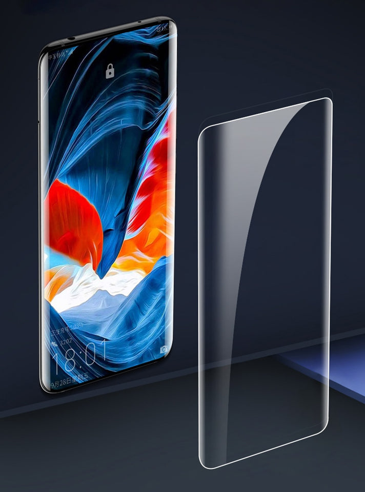 UV Light Full Glue Tempered Glass Screen Protector for ONEPLUS 7 Pro