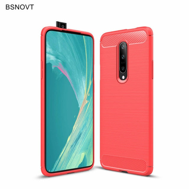 Silicone Hard Rubber Case Cover for Oneplus 7 Pro