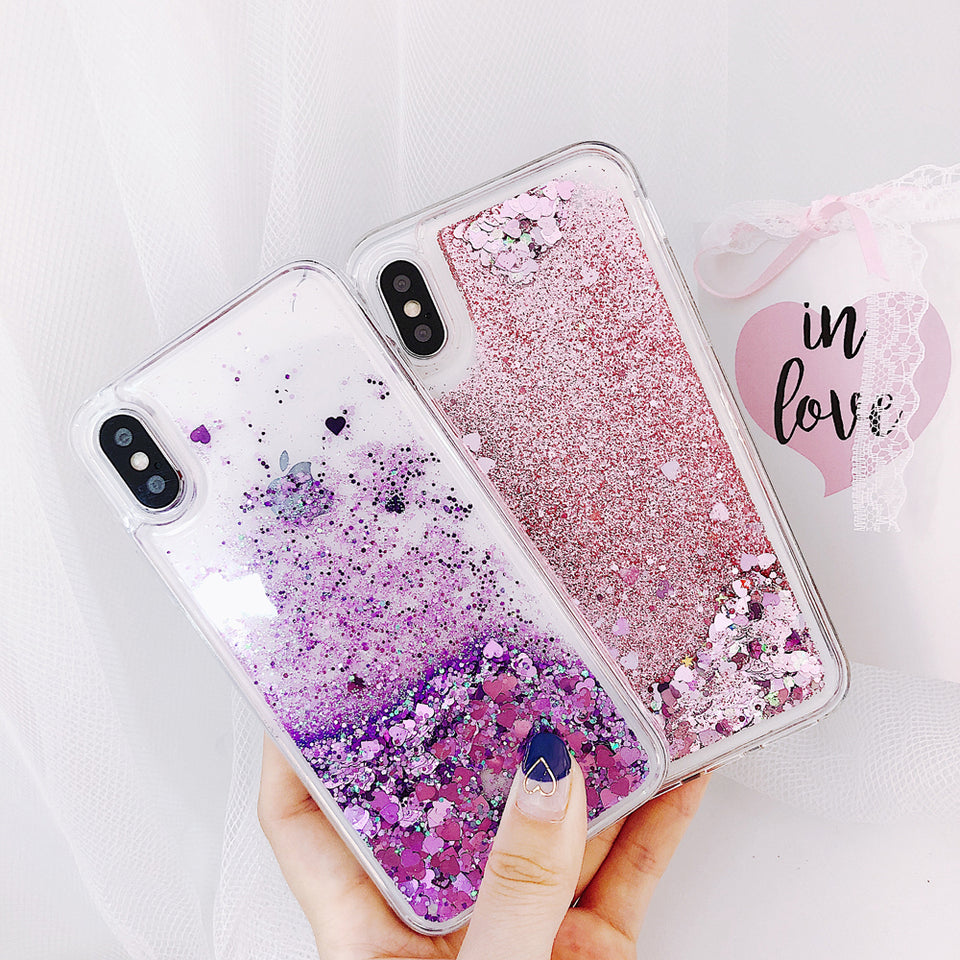 Dynamic Luxury Liquid Glitter Silicone Classic Case Cover for Vivo V15 Pro