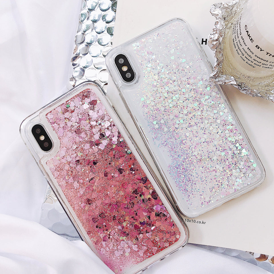 Dynamic Luxury Liquid Glitter Silicone Classic Case Cover for Vivo V15 Pro