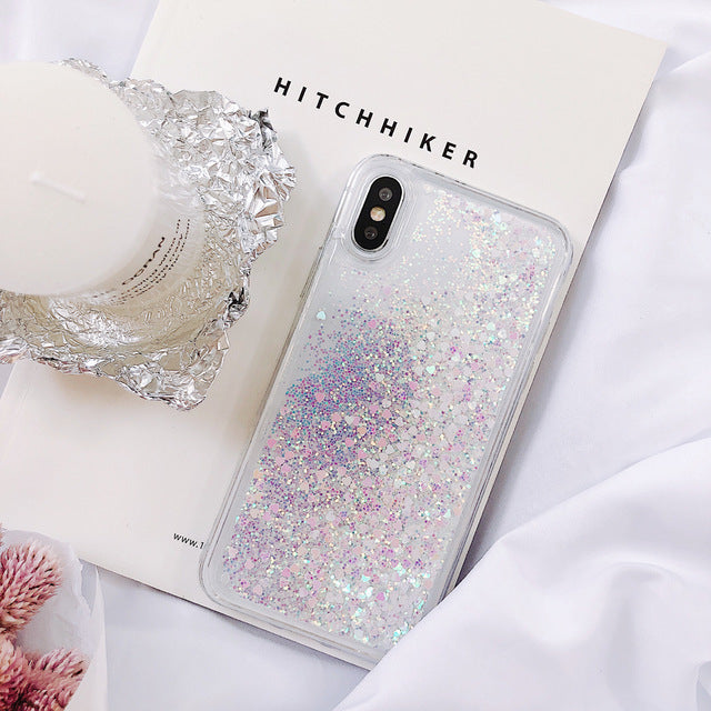 Dynamic Luxury Liquid Glitter Silicone Classic Case Cover for Vivo V15 Pro