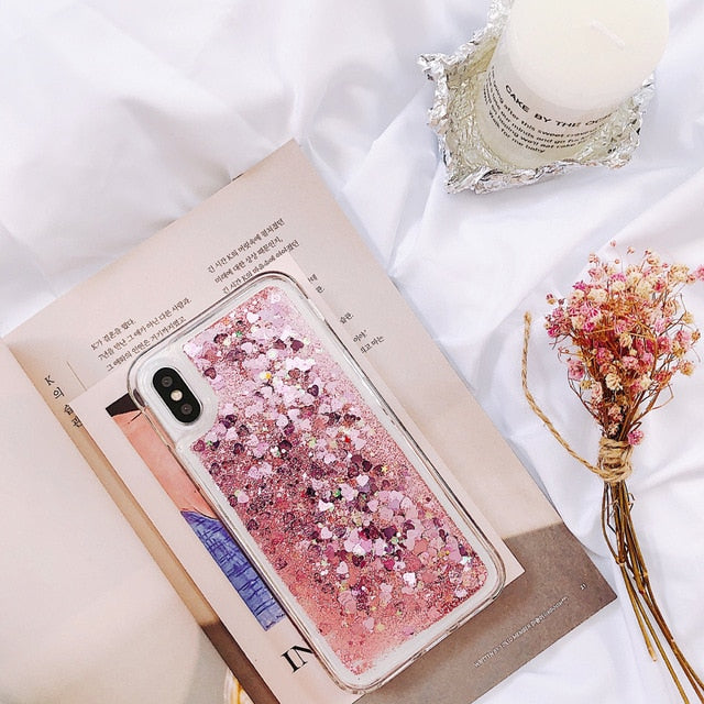 Dynamic Luxury Liquid Glitter Silicone Classic Case Cover for Vivo V15 Pro