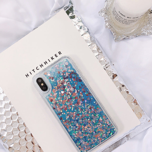 Dynamic Luxury Liquid Glitter Silicone Classic Case Cover for Vivo V15 Pro