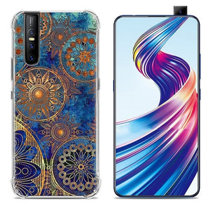 Stylish Painted Anti-Knock Airbag Phone Case for Vivo V15 Pro