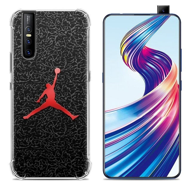 Stylish Painted Anti-Knock Airbag Phone Case for Vivo V15 Pro