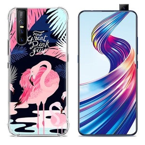 Stylish Painted Anti-Knock Airbag Phone Case for Vivo V15 Pro