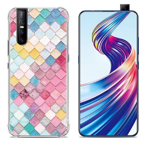 Stylish Painted Anti-Knock Airbag Phone Case for Vivo V15 Pro