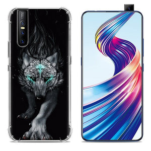 Stylish Painted Anti-Knock Airbag Phone Case for Vivo V15 Pro