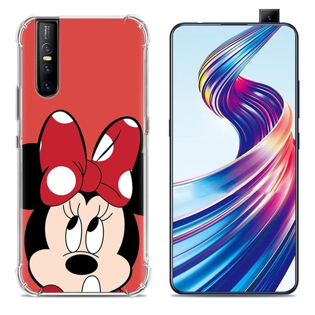 Stylish Painted Anti-Knock Airbag Phone Case for Vivo V15 Pro