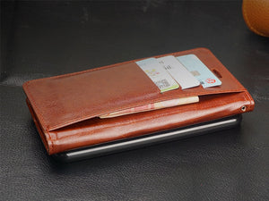 Leather Luxury Flip Wallet & Stand Case Cover for Vivo V15 & V15 Pro