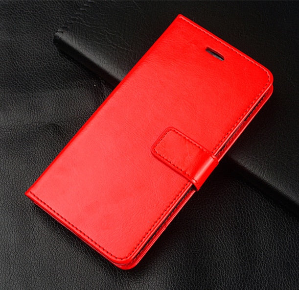 Leather Luxury Flip Wallet & Stand Case Cover for Vivo V15 & V15 Pro