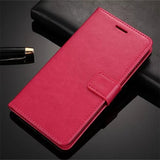 Leather Luxury Flip Wallet & Stand Case Cover for Vivo V15 & V15 Pro