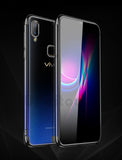 Luxury Plating Soft Silicone Transparent Case Cover for Vivo V15 | V15 Pro