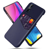 Soft Fabric Splicing Shockproof Cloth Card Slot Case Cover for Vivo V15 Pro