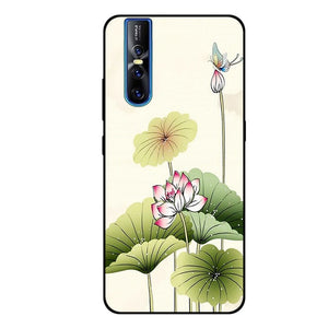 High Quality Art Painted Soft Silicone Skin Back Case Cover Vivo V15 & V15 Pro